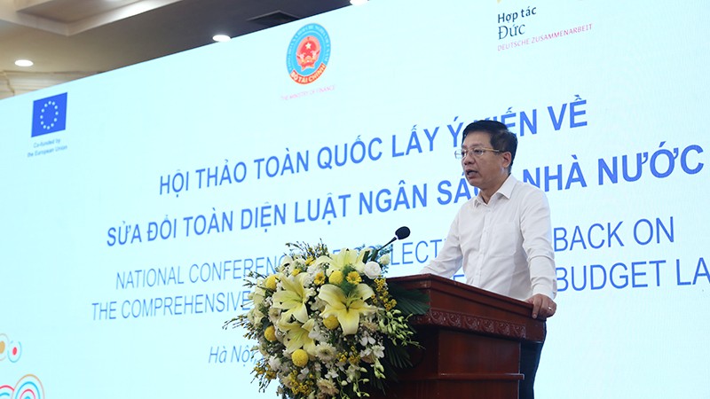 Thứ trưởng Bộ Kl991.com nạp rút nhanh Hồ Sỹ Hùng phát biểu tại hội nghị.