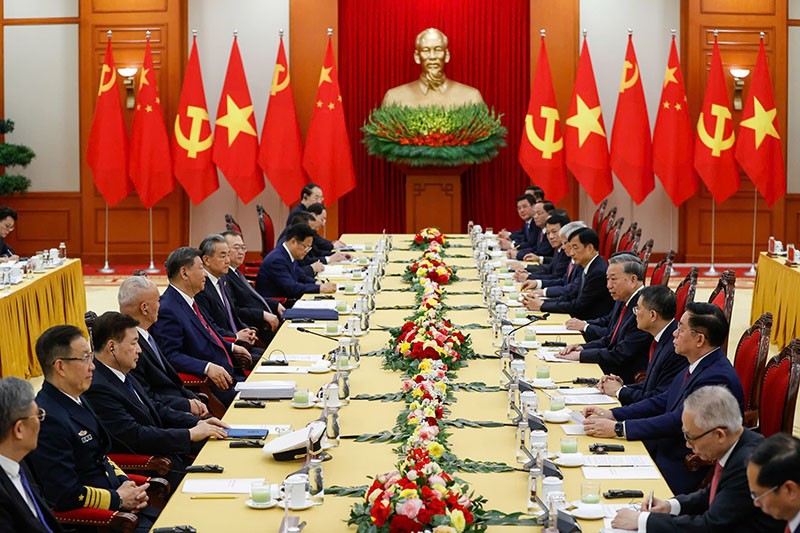 Quang cảnh Hội đàm.