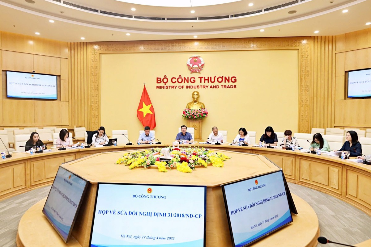 Bộ Công thương họp bàn về sửa đổi Nghị định 31/2018/NĐ-CP.