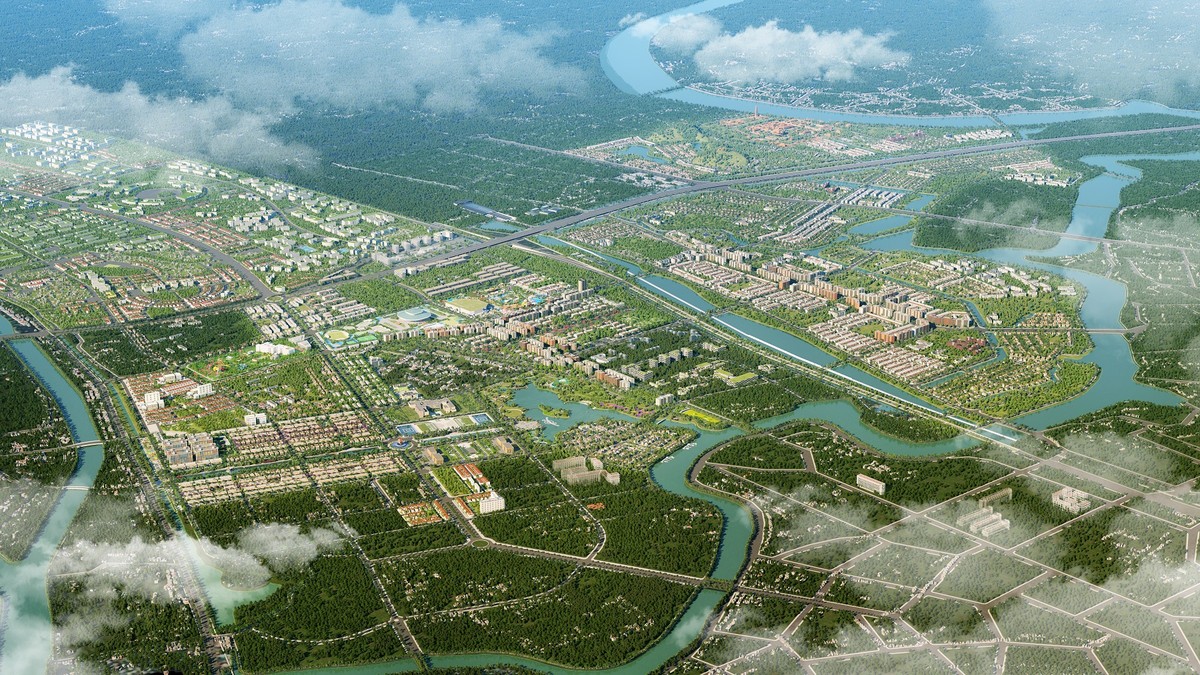 Siêu đô thị nghỉ dưỡng phía Nam Hà Nội gây ấn tượng với quy mô và ý nghĩa văn hóa lịch sử