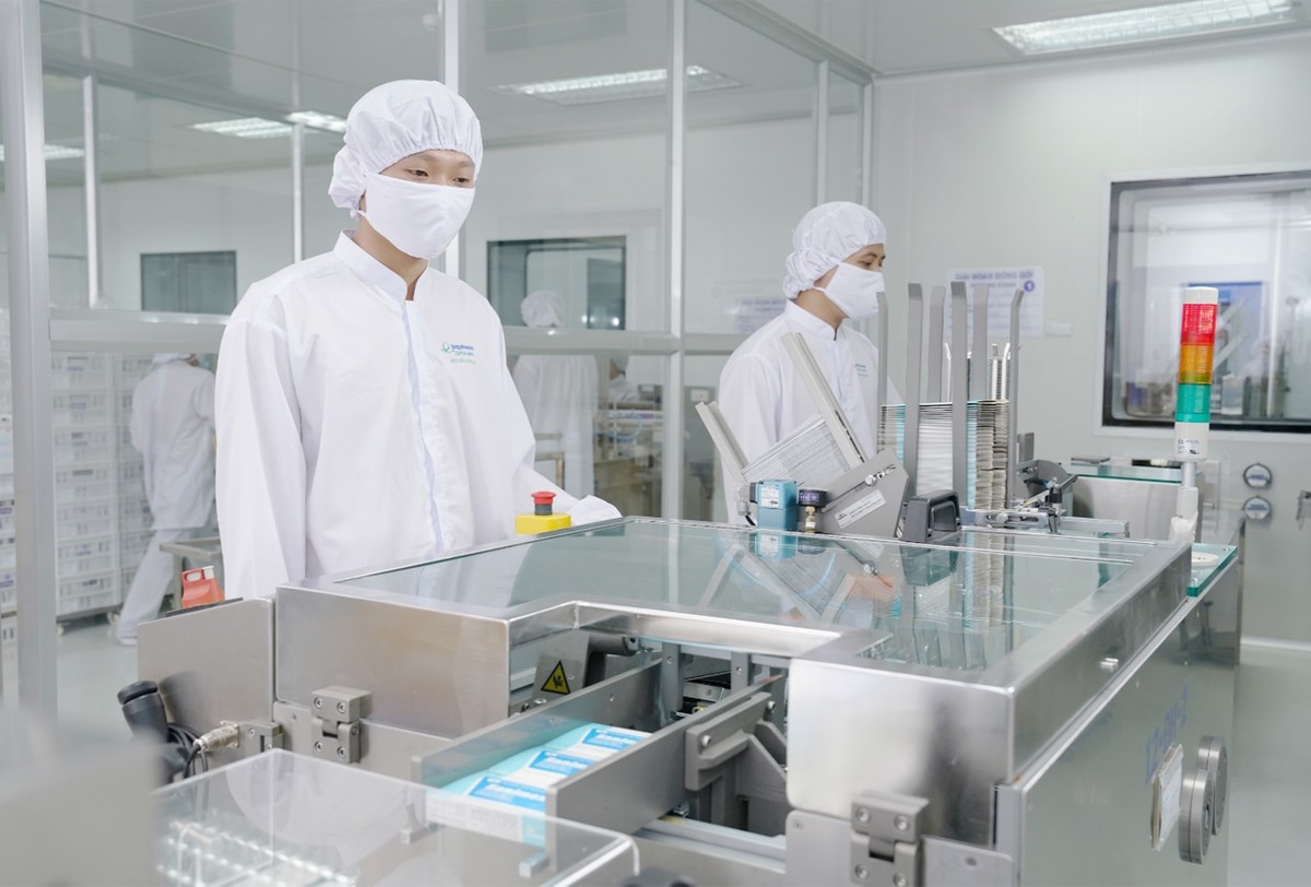 Bên trong nhà máy Kl994 nhà cái bóng đá world cup thuốc đạt chất lượng EU-GMP của Imexpharm. Ảnh: Imexpharm.