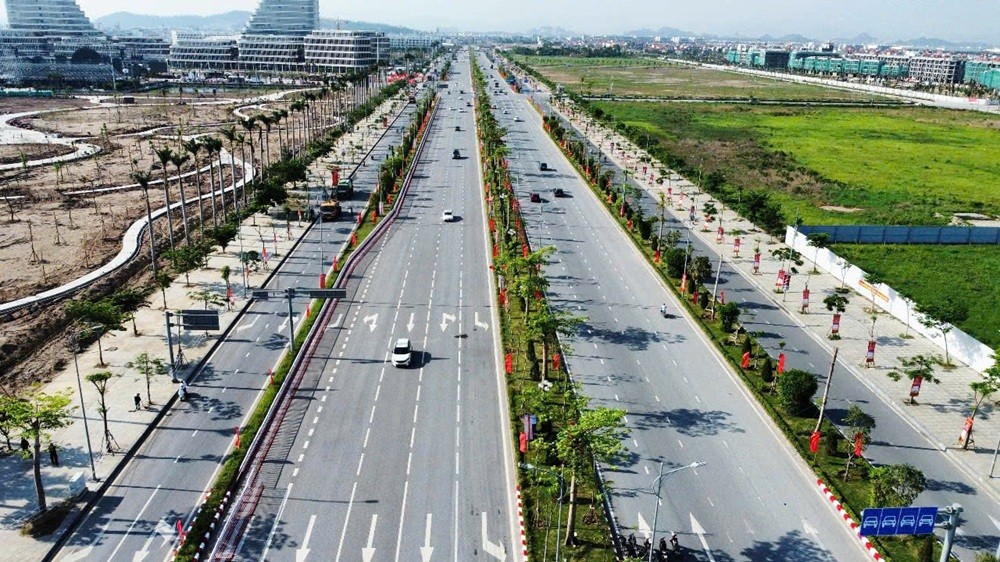 Tuyến đường Đỗ Mười có điểm đầu từ chân cầu Hoàng Văn Thụ kéo dài đến đường trục Khu công nghiệp VSIP Tuyến đường Đỗ Mười có điểm đầu từ chân cầu Hoàng Văn Thụ kéo dài đến đường trục Khu công nghiệp VSIP