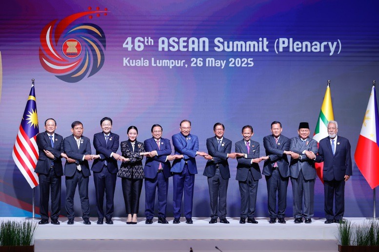 Hội nghị Cấp cao ASEAN lần thứ 46 và các hội nghị cấp cao liên quan khai mạc sáng 26/5 tại Trung tâm Hội nghị Kuala Lumpur. Ảnh: Nhật Bắc