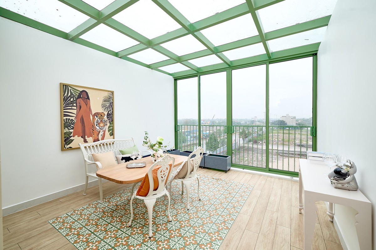 Thiết kế townhouse đa năng, mở ra không gian sống thoáng đãng (Ảnh: Ánh Dương)