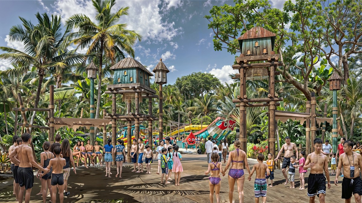 Công viên nước Sun World lấy cảm hứng từ văn hóa nam bộ, hứa hẹn tổ hợp giải trí biểu tượng của Vũng Tàu