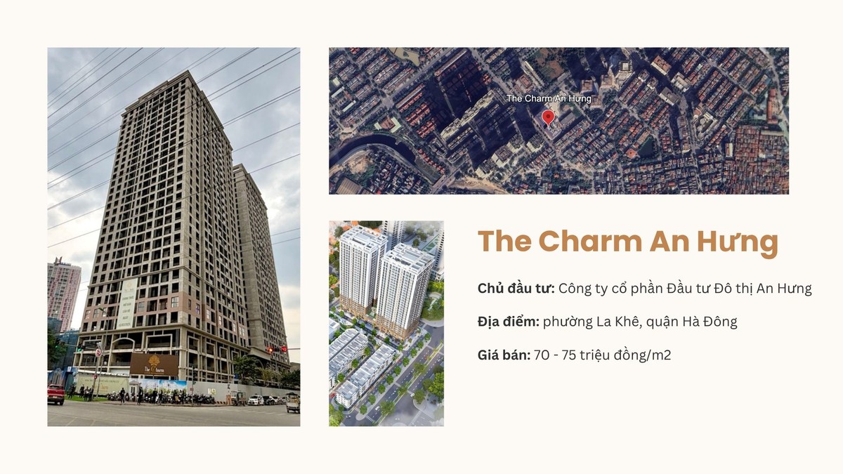 The Charm An Hưng cũng từng có thời gian dài "đắp chiếu" trước khi được mở bán.