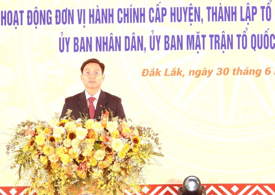 Ông Nguyễn Đình Trung giữ chức Bí thư Tỉnh ủy Đắk Lắk mới.