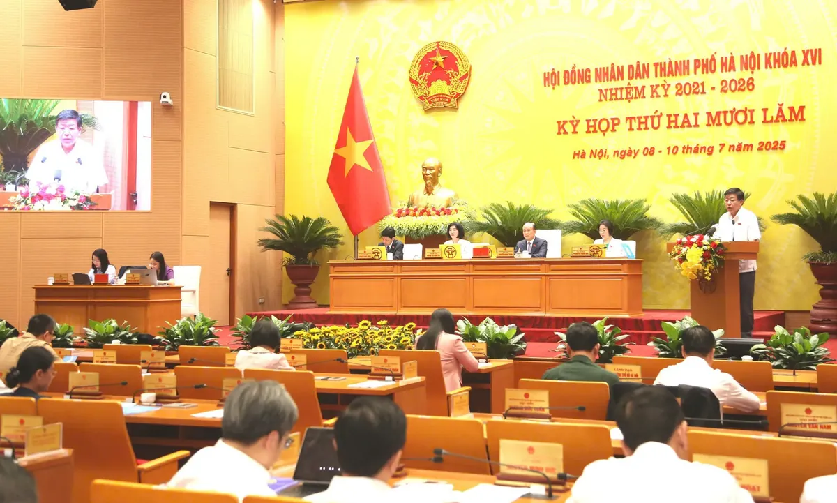 Toàn cảnh kỳ họp ngày 10/7. Ảnh: Phạm Hùng