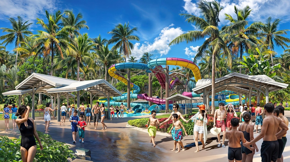 Công viên nước Sun World Vũng Tàu – “vũ trụ giải trí” in đậm dấu ấn văn hóa bản địa