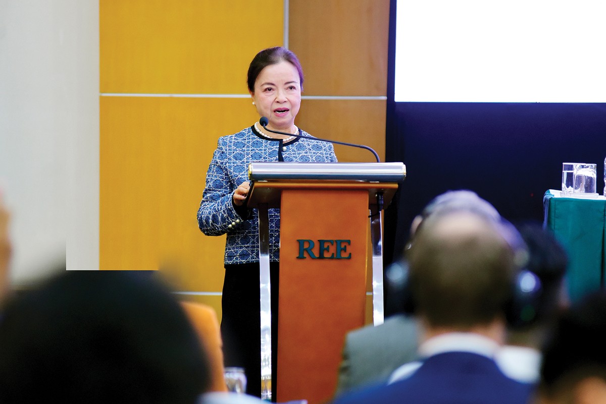 Bà Nguyễn Thị Mai Thanh, Chủ tịch Hội đồng quản trị REE Bà Nguyễn Thị Mai Thanh, Chủ tịch Hội đồng quản trị REE