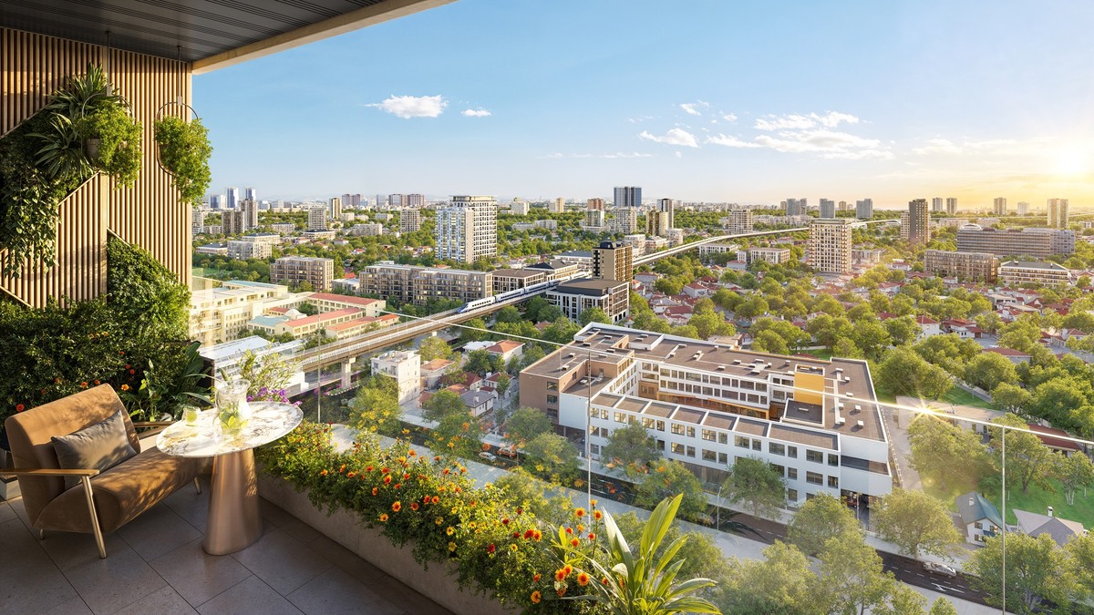 Mỗi tòa nhà tại Sun Feliza Suites sở hữu không gian sống khác biệt (Ảnh: Sun Property)