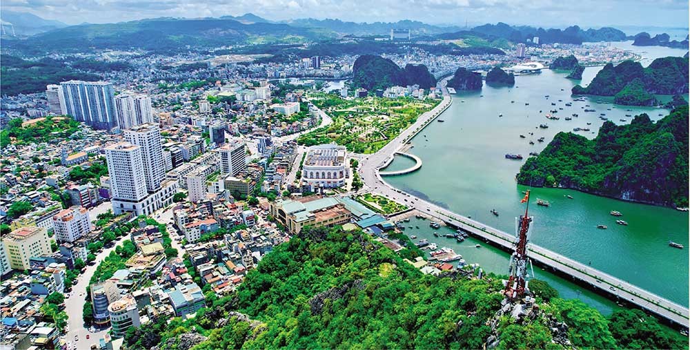Diện mạo đô thị của Quảng Ninh. Ảnh: Đỗ Phương