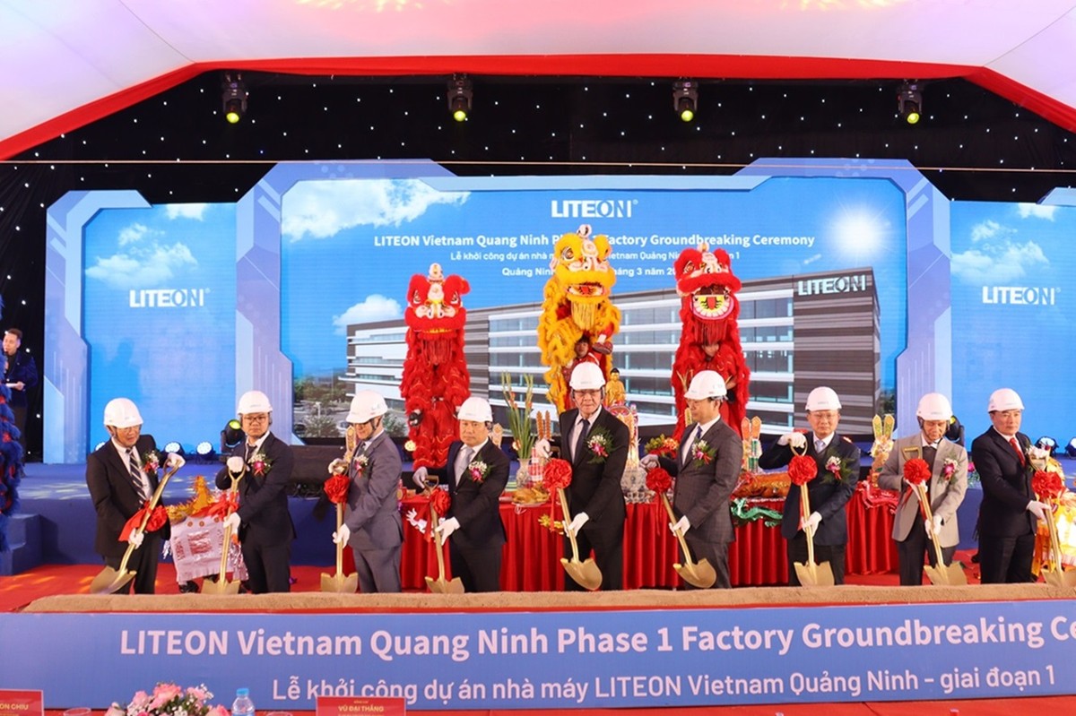 Nhà máy Lite-On Việt Nam Quảng Ninh - giai đoạn 1 được khởi công tại Khu công nghiệp Sông Khoai - Amata Hạ Long cho thấy sự tin tưởng của nhà Kl99ok phiên bản mới vào môi trường Kl992 VIP Trang Chủ 2026 tại Quảng Ninh.