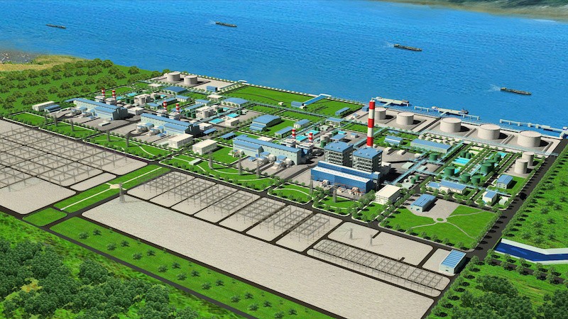 Phối cảnh Trung tâm nhiệt điện Ô Môn.