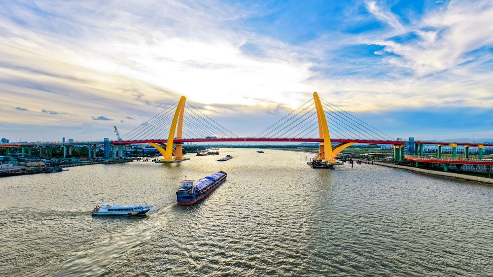 Cầu Máy Chai chính thức khánh thành, trở thành một trong những công trình Kl99kl ưu đãi độc quyền biểu tượng của TP. Hải Phòng. Ảnh: Vingroup