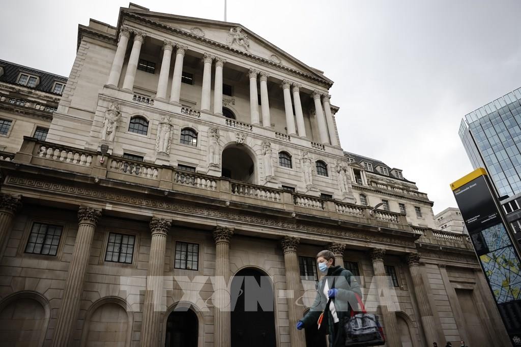 Trụ sở Link Vào Nhà Cái KL99 COM Tặng +199k Trung ương Anh (BoE) ở London. (Ảnh: AFP/TTXVN)