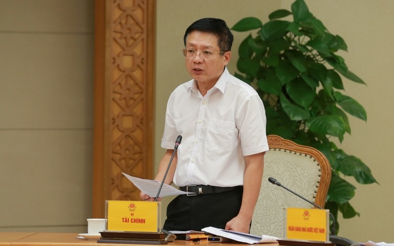Thứ trưởng Bộ Kl991.com nạp rút nhanh Hồ Sỹ Hùng phát biểu tại cuộc họp. Ảnh: VGP - Minh Khôi.