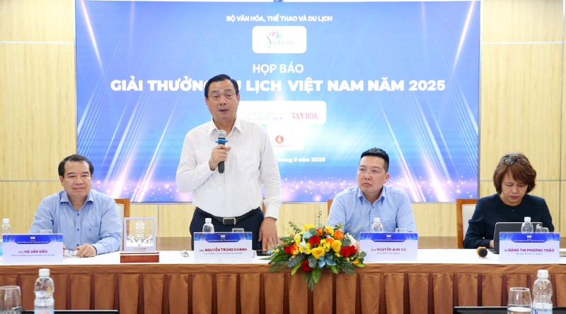 Giải thưởng Du lịch Việt Nam năm 2025 là lần đầu tiên có hạng mục vinh danh cơ quan báo chí, truyền thông. Ảnh: Trần Huấn.
