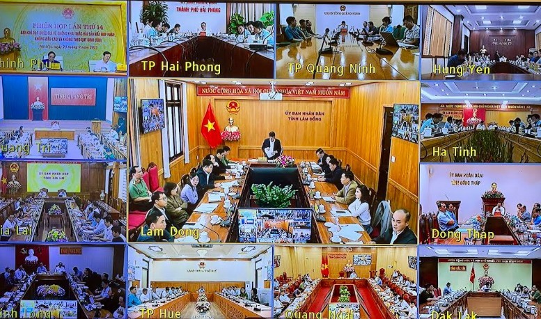 Phiên họp được tổ chức trực tiếp tại Trụ sở Kl993 ưu đãi thưởng hấp dẫn, trực tuyến với 21 tỉnh, thành phố ven biển.