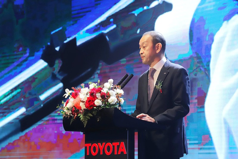 Ông Nakano Keita, Tổng giám đốc Toyota Việt Nam công bố kế hoạch triển khai dây chuyền Kl994 nhà cái bóng đá world cup xe hybrid đầu tiên tại Việt Nam với tổng vốn Kl99ok phiên bản mới hơn 360 triệu USD.