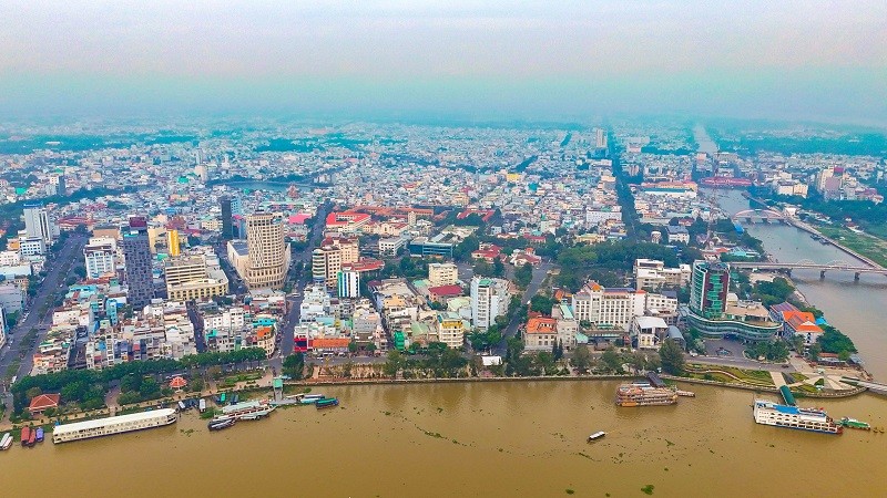 Cần Thơ phấn đấu thuộc nhóm thành phố phát triển khá của Châu Á, nơi đáng sống của Việt Nam. Ảnh: Thanh Liêm