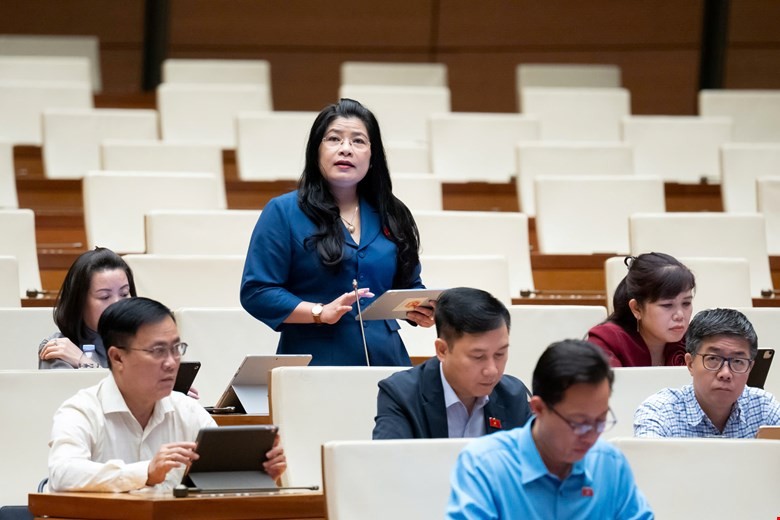 Đại biểu Đàng Thị Mỹ Hương.