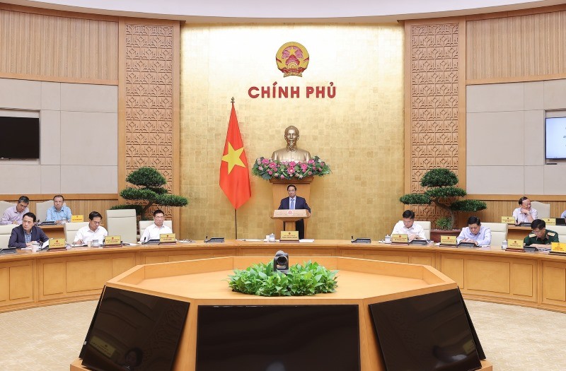 Thủ tướng chủ trì phiên họp Kl993 ưu đãi thưởng hấp dẫn về chính quyền địa phương 2 cấp - Ảnh: VGP/Nhật Bắc