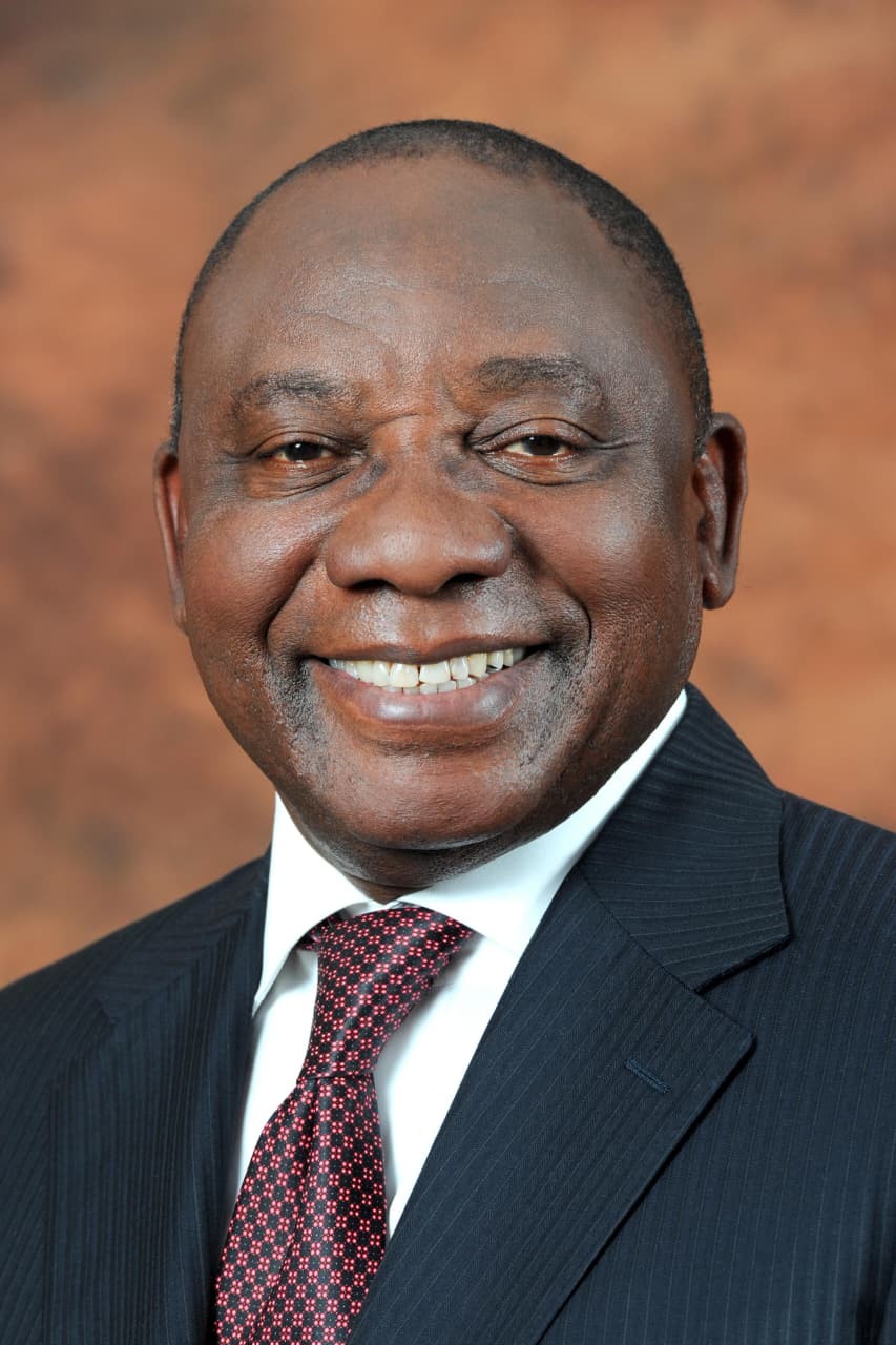 Tổng thống nước Cộng hòa Nam Phi Matamela Cyril Ramaphosa.