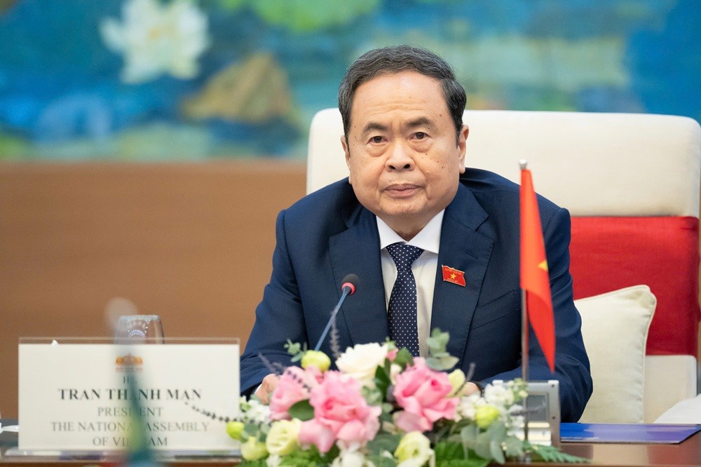 Chủ tịch Quốc hội Trần Thanh Mẫn khẳng định Quốc hội Việt Nam luôn coi trọng và mong muốn thúc đẩy hơn nữa quan hệ hữu nghị và hợp tác nhiều mặt với Nam Phi.
