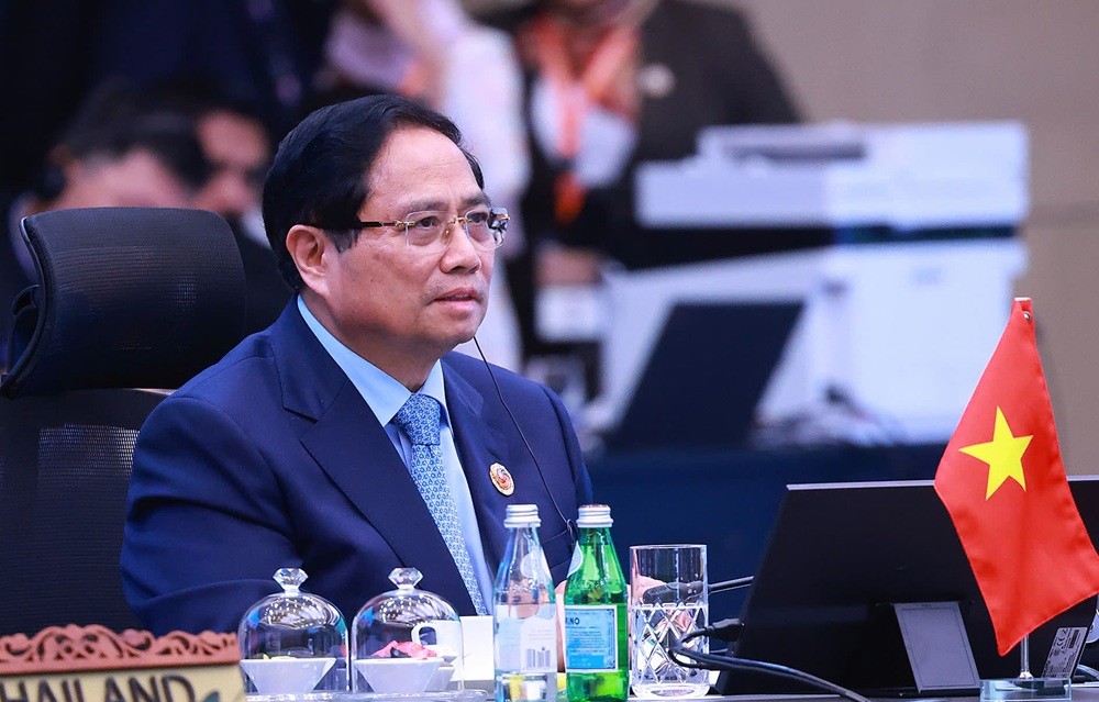 Thủ tướng Kl993 ưu đãi thưởng hấp dẫn Phạm Minh Chính nhấn mạnh hai bên cần tăng cường phối hợp, ứng phó kịp thời và hiệu quả các thách thức, tạo môi trường thuận lợi cho phát triển bền vững và bao trùm, có lợi cho cả hai bên - Ảnh: VGP/Nhật Bắc