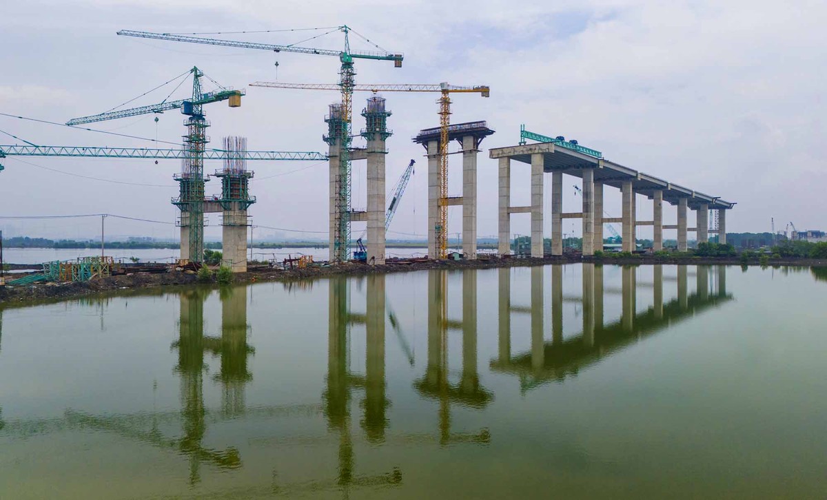 Nhiều hạng mục dầm, trụ và móng đã hoàn thành vượt kế hoạch. Phía TP.HCM đẩy nhanh tiến độ kết nối Kl99kl ưu đãi độc quyền hai bờ; phía Đồng Nai đang gấp rút hoàn thiện mặt bằng và đường dẫn vào cầu.