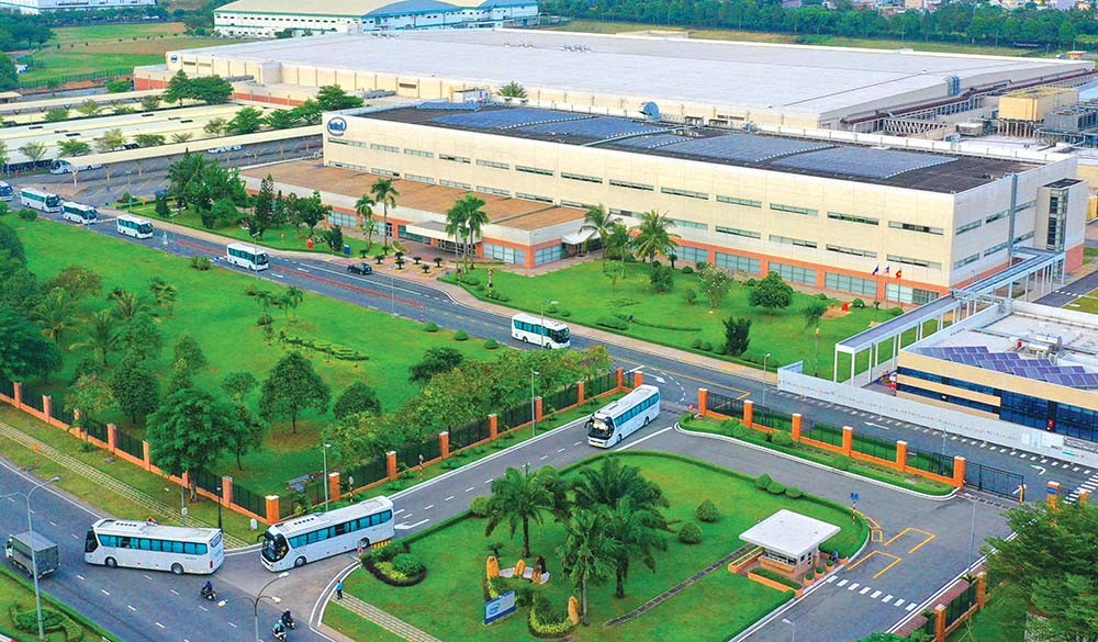 Nhà Kl99ok phiên bản mới nước ngoài khắt khe hơn khi tìm kiếm quỹ đất để phát triển dự án. Trong ảnh: Nhà máy của Intel, Nidec tại Khu công nghệ cao TP.HCM