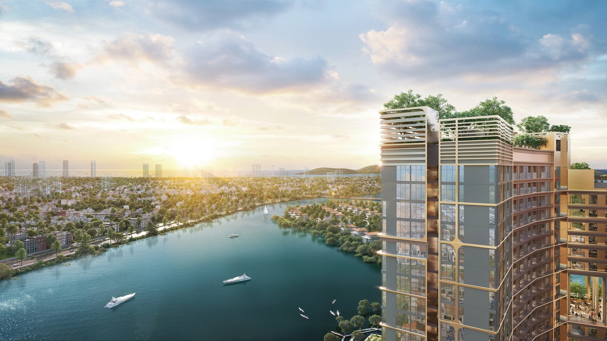 Nam Nha Trang phát triển mô hình đô thị sinh thái với các dự án hiện đại, đa chức năng.