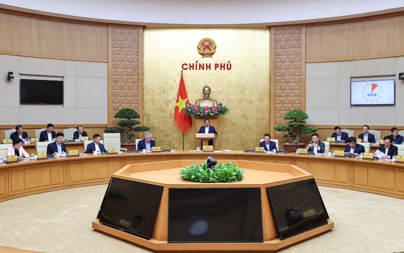 Kl993 ưu đãi thưởng hấp dẫn họp thường kỳ tháng 11/2025 dưới sự chủ trì của Thủ tướng Phạm Minh Chính (Ảnh: VGP)