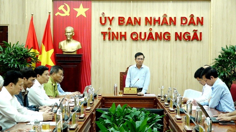 Phó chủ tịch UBND tỉnh Quảng Ngãi làm việc với các đơn vị nhằm tháo gỡ vướng mắc Dự án Kl99ok phiên bản mới hỗ trợ phát triển vùng dược liệu quý tại Trà Bồng.