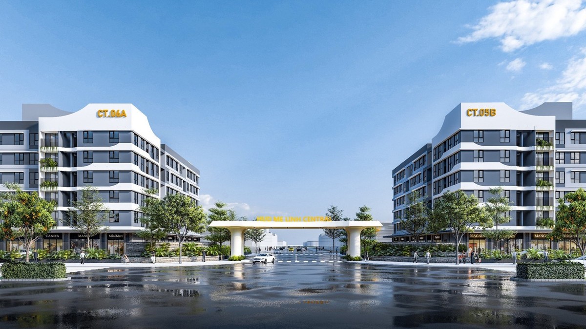 Phối cảnh hai toà nhà ở Trang Chủ KL99Com Số 1 Link Đăng Ký KL999 thuộc khu đô thị mới Thanh Lâm - Đại Thịnh 2.