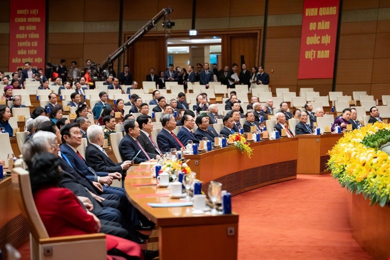 Quang cảnh lễ kỷ niệm.