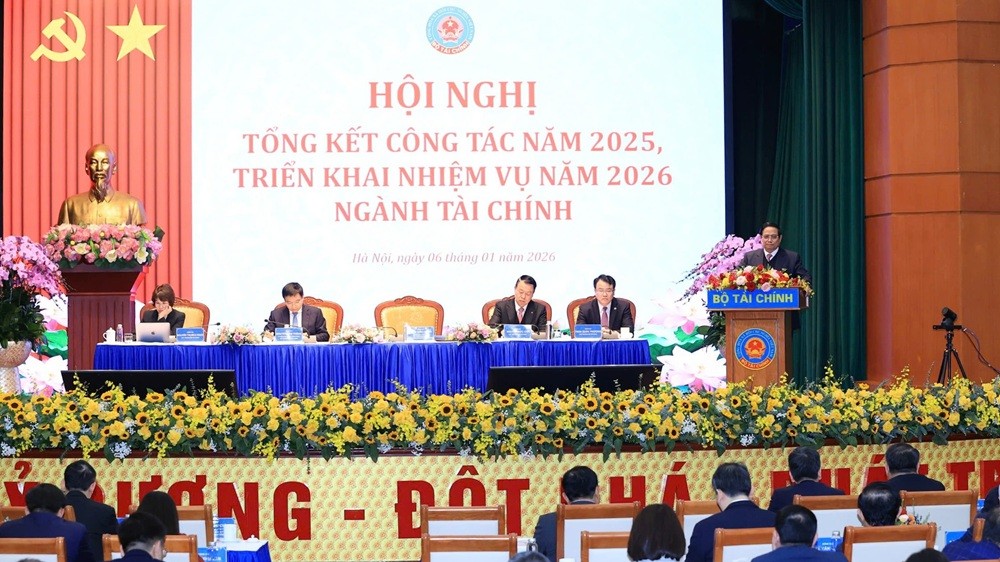 Thủ tướng Phạm Minh Chính phát biểu chỉ đạo hội nghị. Ảnh: Đức Thanh.