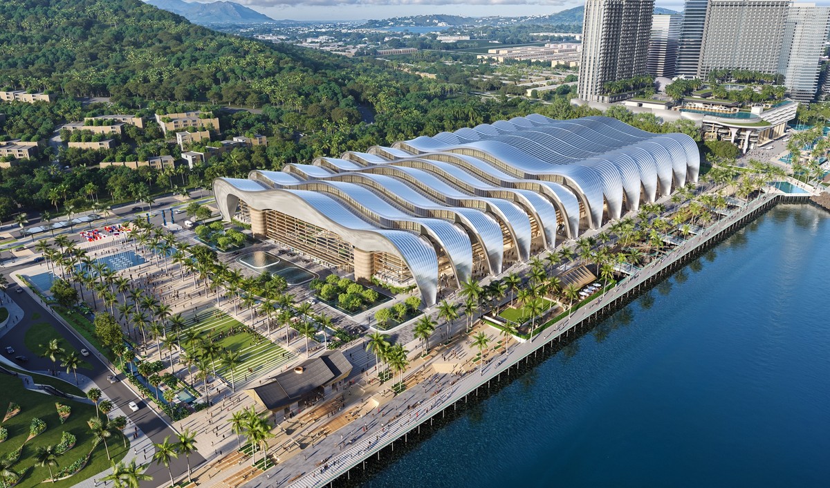 Phối cảnh các công trình trọng điểm phục vụ APEC 2027. Ảnh: Sun Group.