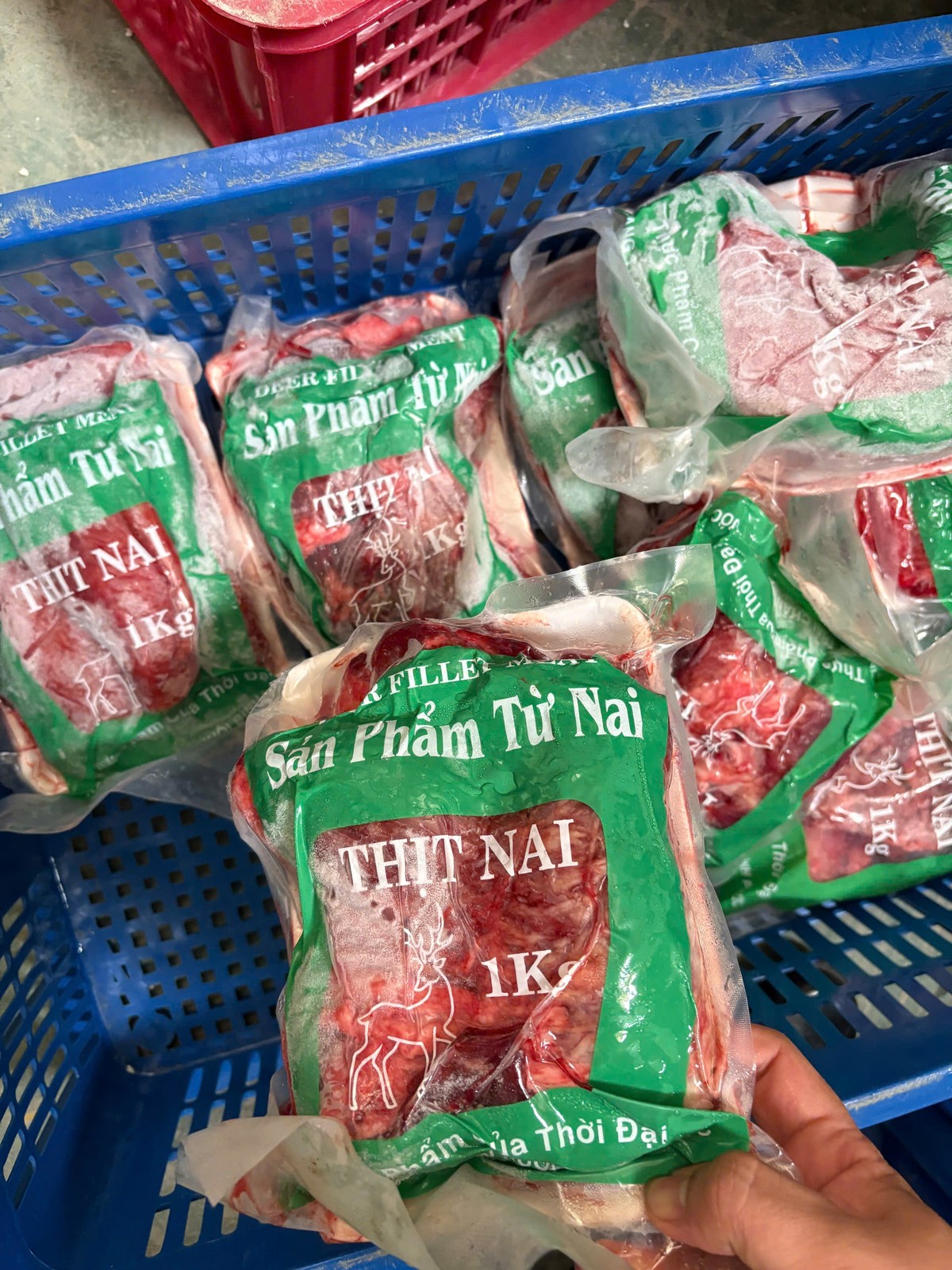 Thịt nai làm giả từ thịt heo của đường dây