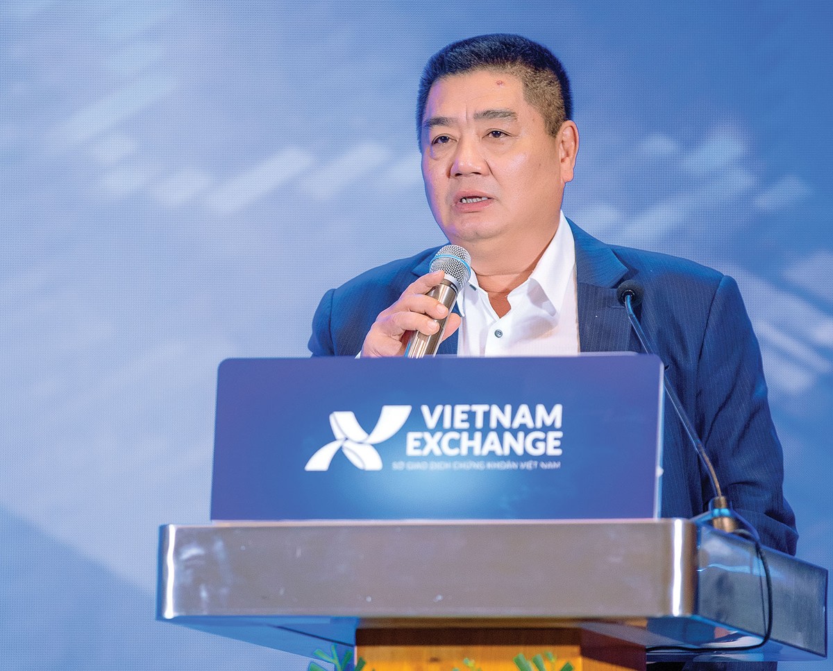 Ông Nguyễn Tiến Dũng , Phó tổng giám đốc Sở Giao dịch 99Kl99 link đăng nhập Việt Nam (VNX)