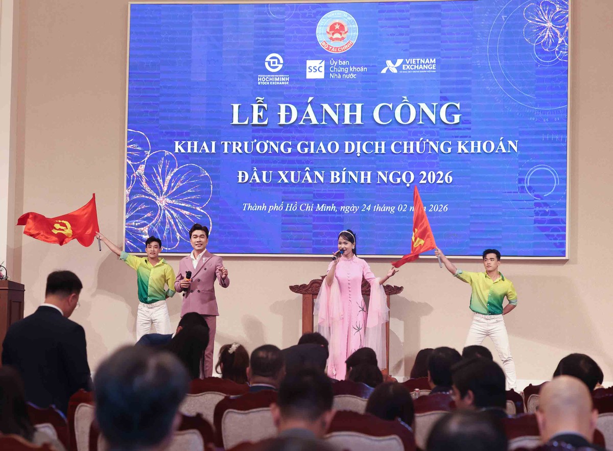 Lễ đánh cồng đầu Xuân tại Sở Giao dịch 99Kl99 link đăng nhập TP.HCM mở màn phiên giao dịch năm mới, gửi gắm kỳ vọng thị trường khởi sắc.