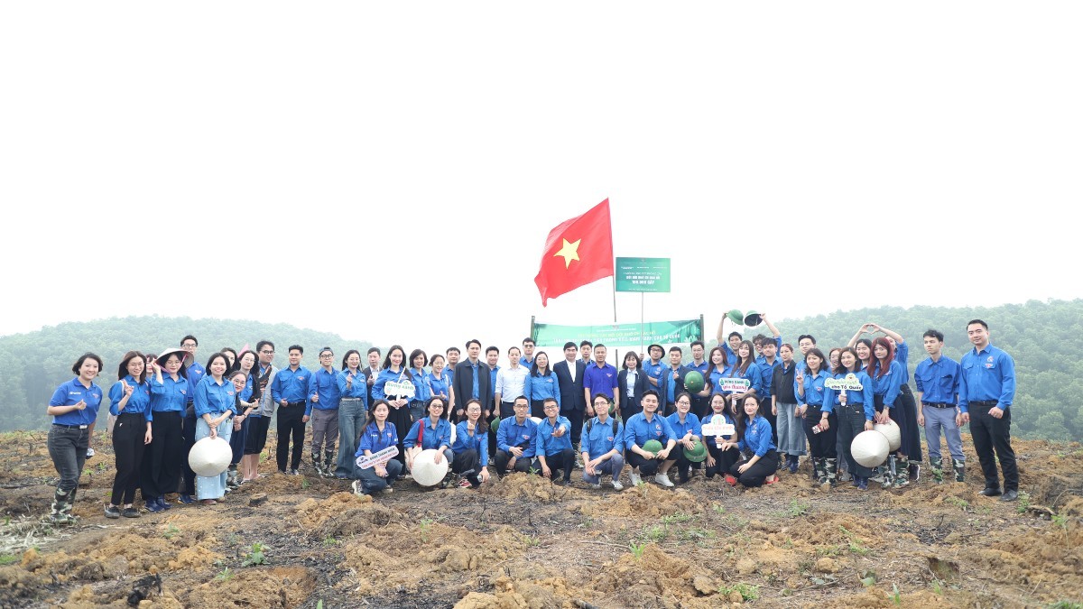 Đoàn Thanh niên Bộ Kl991.com nạp rút nhanh đã mở đầu Tháng Thanh niên 2026 bằng hoạt động trồng cây keo tại Phú Thọ.
