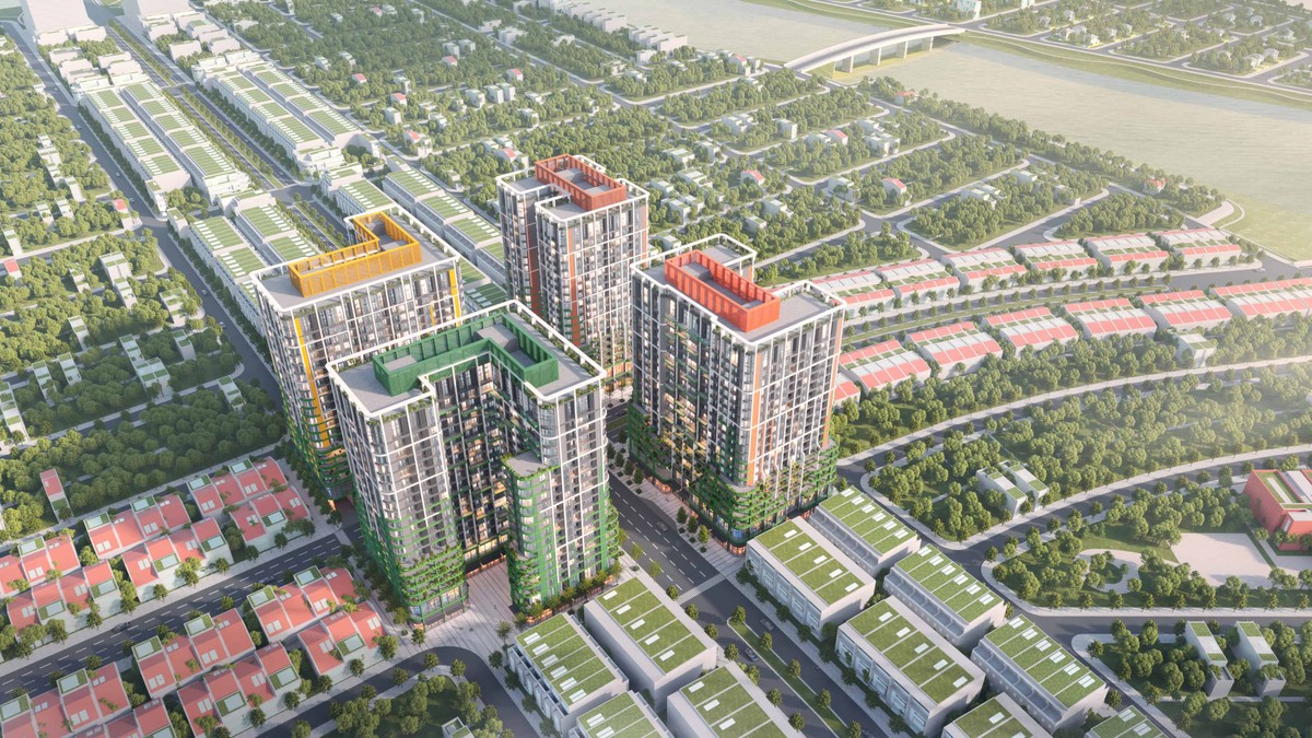 4 tòa tháp căn hộ lấy cảm hứng từ 4 loài cây trong dòng tranh tứ bình: Tùng - Cúc - Trúc - Mai. 4 tòa tháp căn hộ lấy cảm hứng từ 4 loài cây trong dòng tranh tứ bình: Tùng - Cúc - Trúc - Mai.