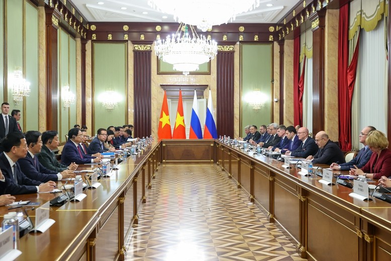Quang cảnh buổi hội đàm.