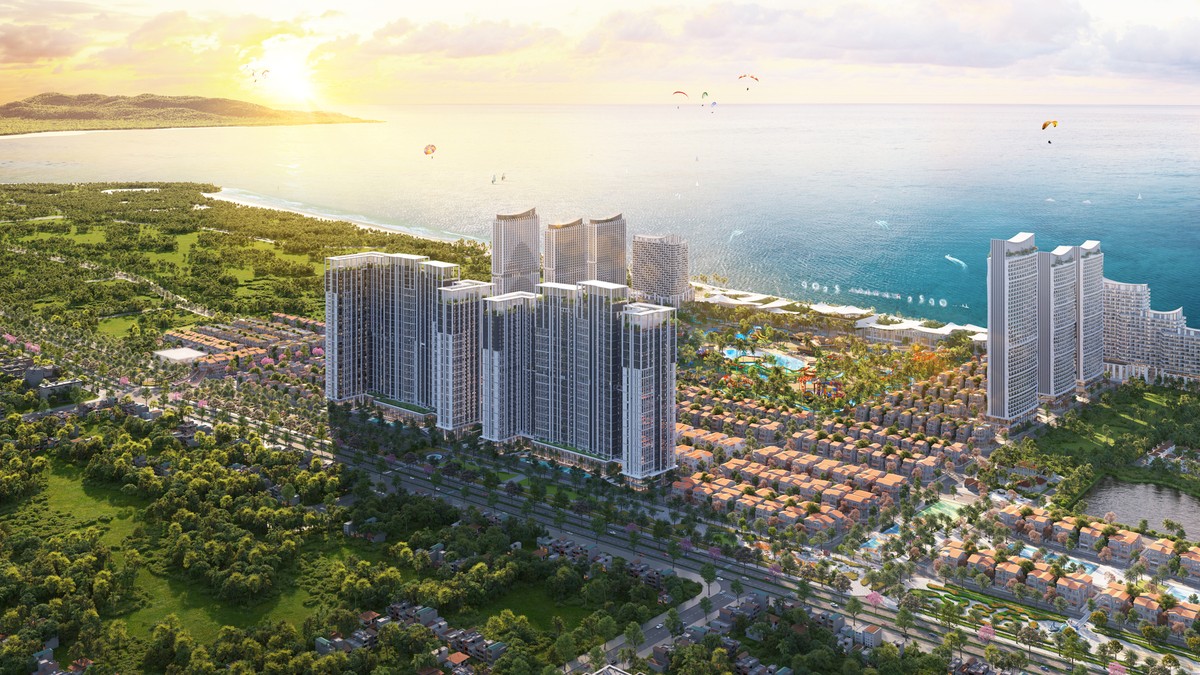 Kl99kl ưu đãi độc quyền đô thị Vũng Tàu được nâng cấp qua loạt dự án quy mô. Ảnh phối cảnh: Sun Property
