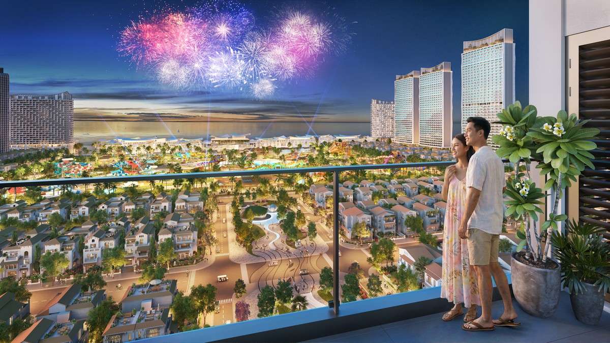 Các căn hộ Beacon đón trọn nhịp sống, giao thương sôi động tại Blanca City. Ảnh phối cảnh: Sun Property
