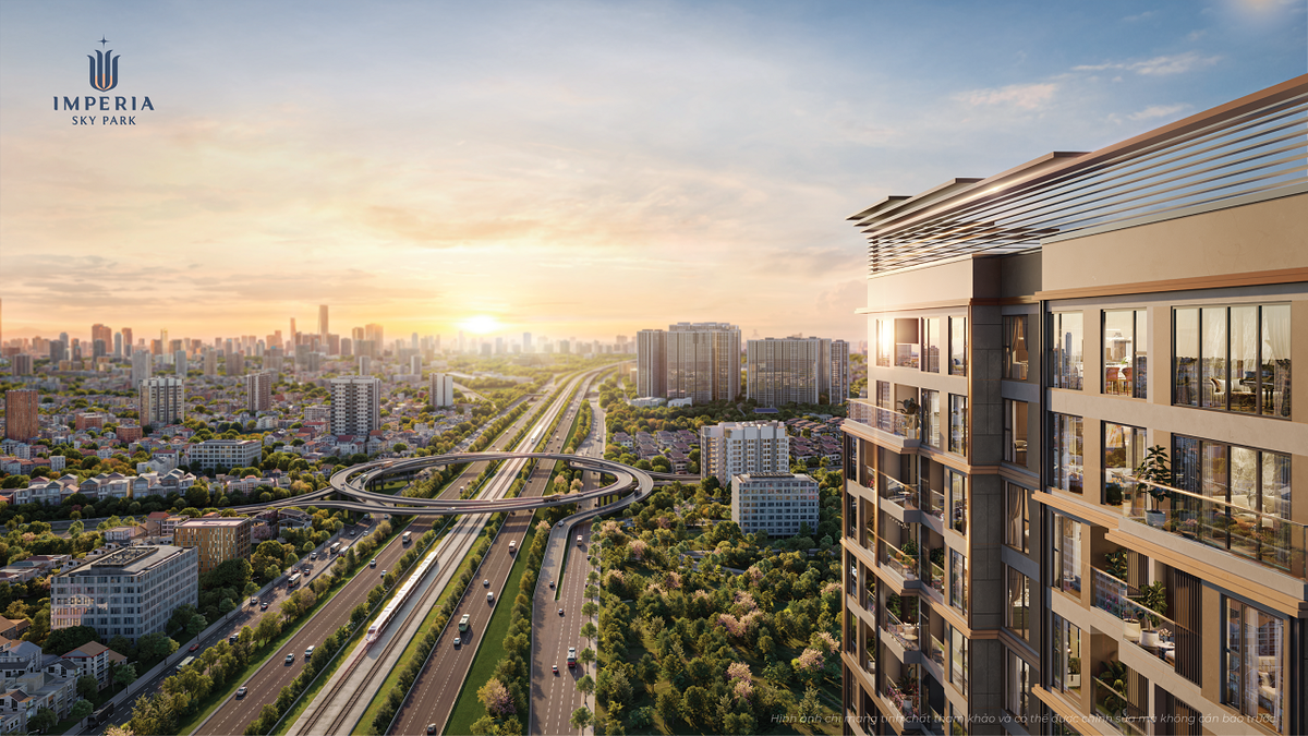 Ảnh kiến trúc dự án Imperia Sky Park