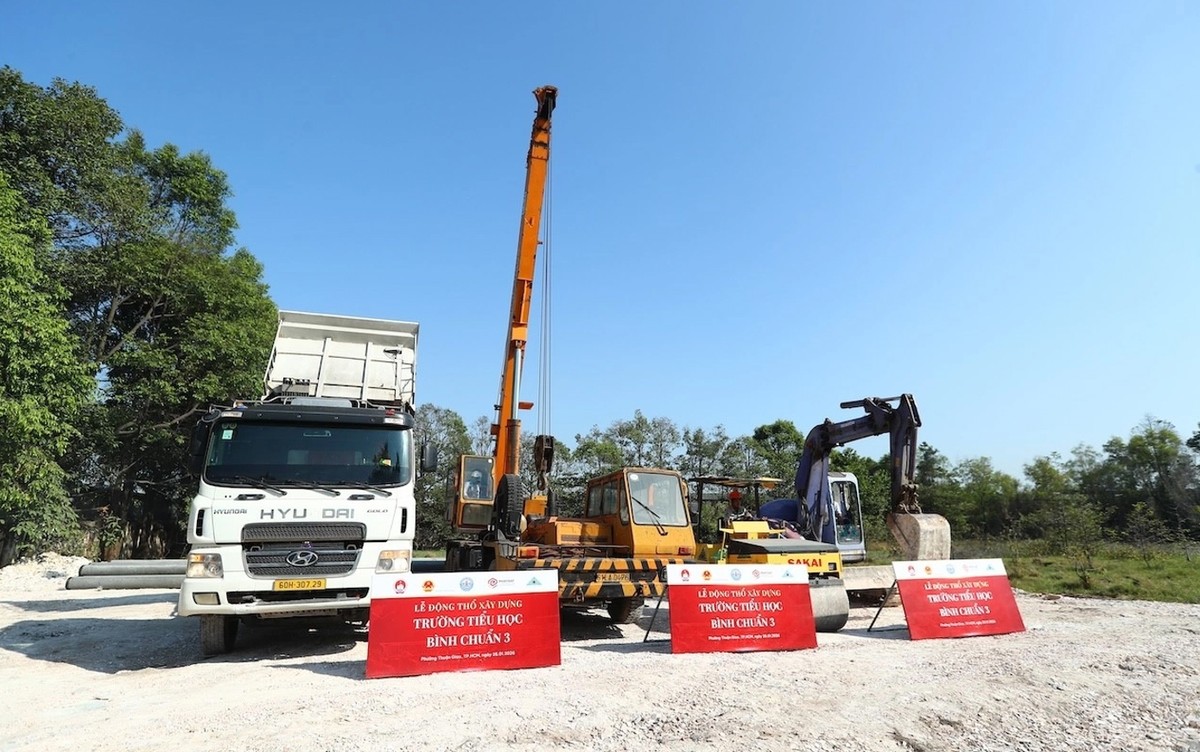 Một lễ khởi công xây trường học của một Kl991.com World Cup 2026 Chính Thức Web Tổng Nhà Cái 99Kl99 Giải Trí Bậc Nhất TP.HCM.