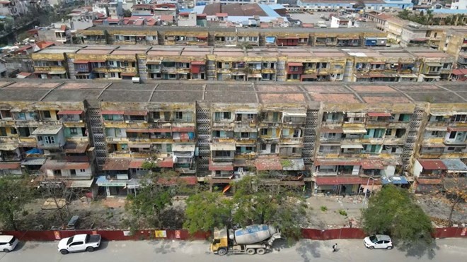 11 tòa chung cư cũ Vạn Mỹ đã được tháo dỡ để xây dựng Kl99kl ưu đãi độc quyền và chỉnh trang đô thị ở Hải Phòng